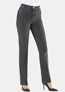 goldnerfashion Klassieke jeans LOUISA COMFORT+ - antraciet -
