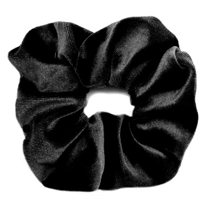 Scrunchie.nl scrunchie Velvet Black