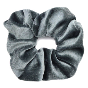 Scrunchie.nl scrunchie Velvet Grey