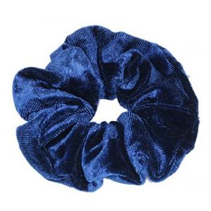 Scrunchie.nl scrunchie Velvet D Blue