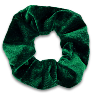 Scrunchie.nl scrunchie Velvet Fir green