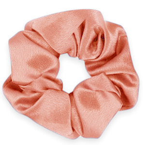 Scrunchie.nl scrunchie Zijde Flirty flamingo rose