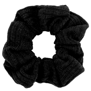 Scrunchie.nl scrunchie Geweven Black