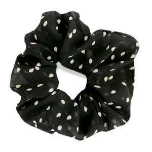 Scrunchie.nl scrunchie Stippen Black
