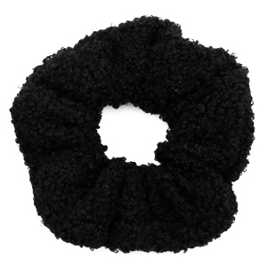 Scrunchie.nl scrunchie Teddy Black