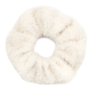 Scrunchie.nl scrunchie Teddy White