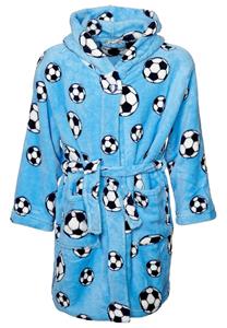 playshoes Kinderbadjassen met print-Voetbal-146/152