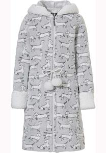 rebelle Capuchon kinderbadjas teckels-128