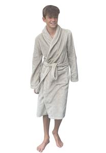 relaxcompany Zand kinderbadjas fleece-122/128 (M)
