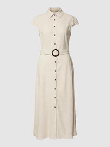 Apricot Midi-jurk met tailleriem