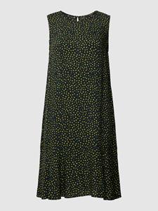 Opus Mini-jurk van viscose met all-over motief, model 'Wenola'