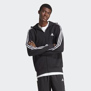 ADIDAS SPORTSWEAR Zip-up hoodie, 3 stripes Essentials