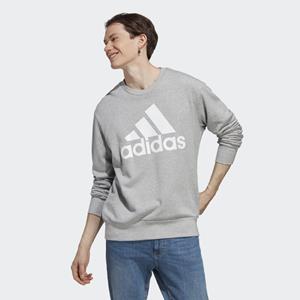 adidas Essentials French Terry Big Logo Sweatshirt Grau