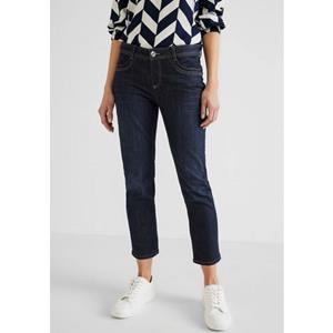 STREET ONE 7/8-Jeans "Style Jane", mit aufwendig gearbeiteter Passe hinten