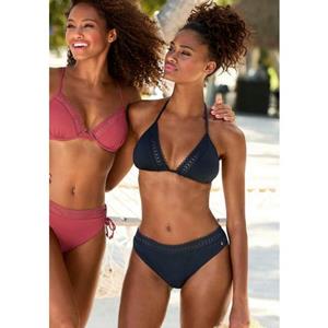 s.Oliver RED LABEL Beachwear Triangel-bikinitop Aiko met gehaakte look