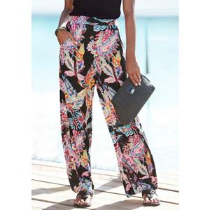Buffalo Palazzobroek gemaakt van viscose jersey met all-over print en zakken