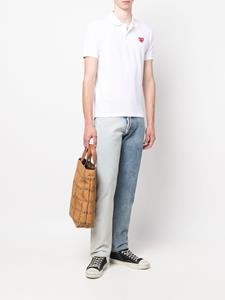 commedesgarçonsplay Comme Des Garçons Play klassieke polo kraag - Wit