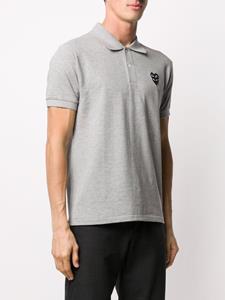 commedesgarçonsplay Comme Des Garçons Play Poloshirt met dubbel hart - Grijs