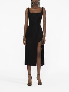alexandermcqueen Alexander McQueen Mini-jurk verfraaid met rits - Zwart