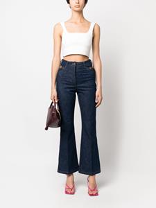 Patou Flared jeans van biologisch denim - Blauw