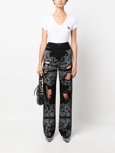 philippplein Philipp Plein Jeans met print - Zwart