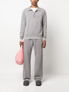 Poloshirt met lange mouwen - Grijs