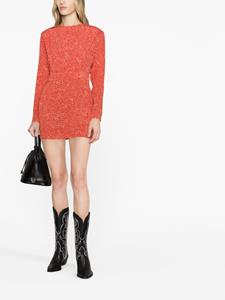rotatebirgerchristensen ROTATE BIRGER CHRISTENSEN Mini-jurk met bloemenprint - Rood