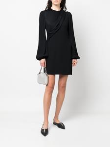 Stella McCartney Gedrapeerde mini-jurk - Zwart