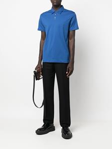 Roberto Collina Katoenen poloshirt - Blauw