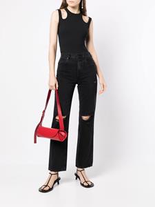 SLVRLAKE Jeans met gescheurd detail - Zwart