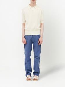 maisonmargiela Maison Margiela Gebreid poloshirt - Beige