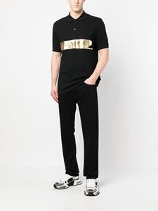 pleinsport Plein Sport Poloshirt met logoprint - Zwart