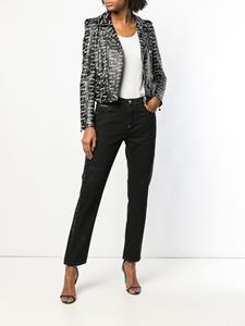 philippplein Philipp Plein crystal embellished straight-leg jeans - Zwart