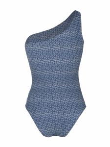 magdabutrym Magda Butrym Badpak met print - Blauw