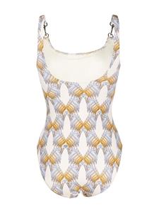 toryburch Tory Burch Badpak met print - Beige