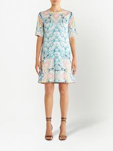 ETRO Mini-jurk met paisley-print - Blauw