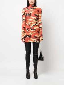 VETEMENTS Mini-jurk met print - Oranje
