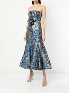 Bambah Bluestar midi-jurk - Blauw