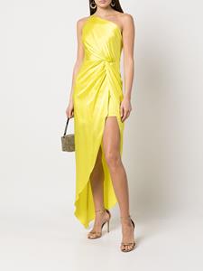 michellemason Michelle Mason Asymmetrische jurk - Geel