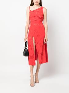 forloveandlemons For Love And Lemons Midi-jurk met jacquard - Rood