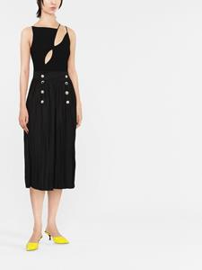 viktor&rolf Viktor & Rolf Geplooide culotte - Zwart