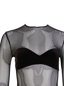 Fleur Du Mal Bodycon jurk - Zwart
