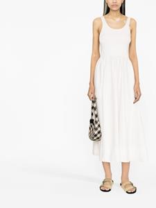 poloralphlauren Polo Ralph Lauren Broderie Anglaise midi-jurk - Wit