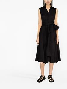 blancavita Blanca Vita Mouwloze blousejurk - Zwart