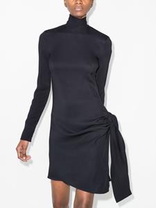dolce&gabbana Dolce & Gabbana Mini-jurk met ruchehals - Zwart