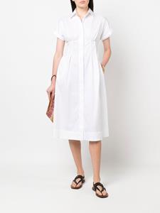 blancavita Blanca Vita Blousejurk met korte mouwen - Wit