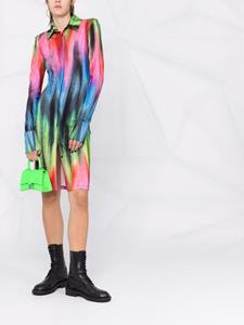 theattico The Attico Blousejurk met print - Groen