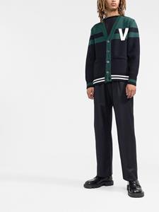 Valentino Vest met V-logo - Groen