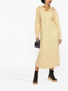 henrikvibskov Henrik Vibskov Blousejurk met capuchon - Beige