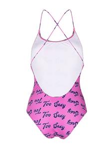 natashazinko Natasha Zinko Badpak met print - Roze